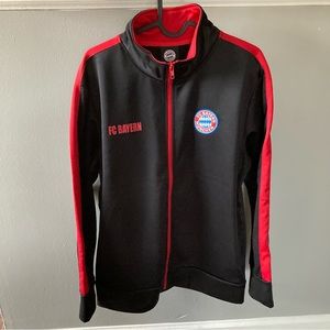 NEW FC Bayern Full Zip Fleece Jacket 2017 Official Merchandise